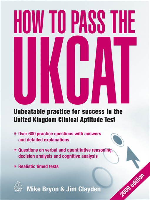 Title details for How to Pass the UKCAT by Mike Bryon - Available
